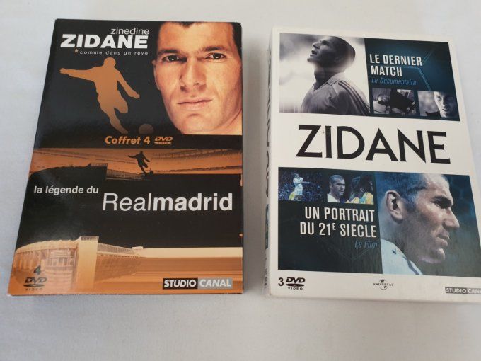 2x DVD sur zidane