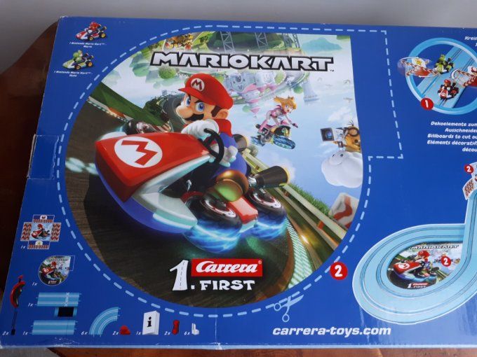 Circuit automobile mario cart neuf