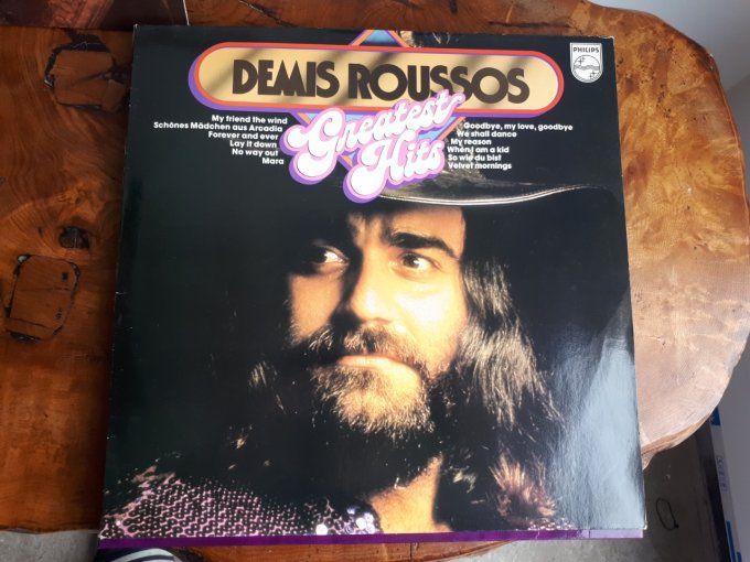 Lot de 6 disque vinyle 33T Demis Roussos