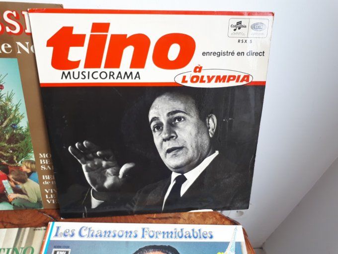 lot de 4 disque vinyle 33T Tino rossi