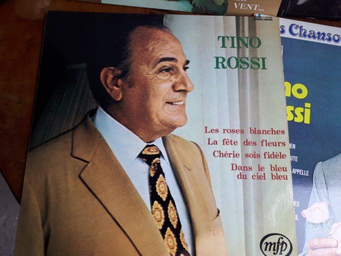 lot de 4 disque vinyle 33T Tino rossi