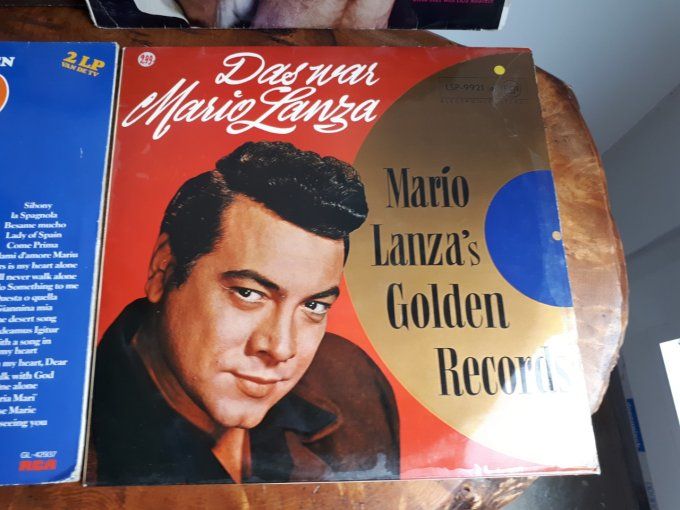 lot de 4 disque vinyle 33T Mario Lanza