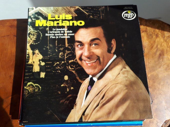 lot de 9 disque vinyle 33T Louis Mariano