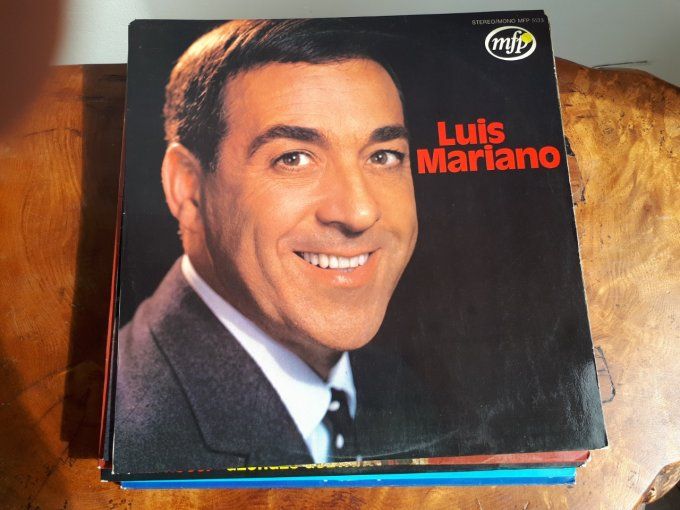 lot de 9 disque vinyle 33T Louis Mariano