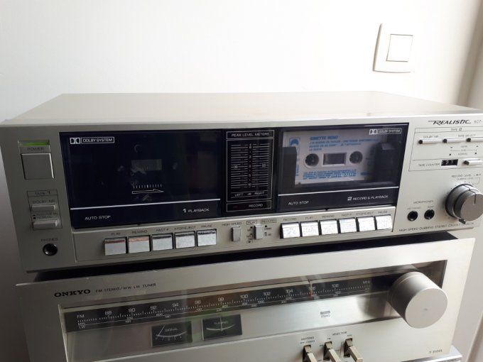 double deck casette Tandy realistic SC 60