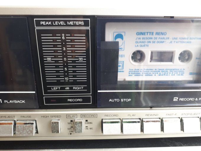 double deck casette Tandy realistic SC 60