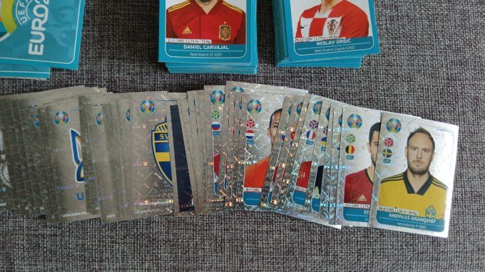 Panini Euro 2020 Preview Lot de 800 images version France