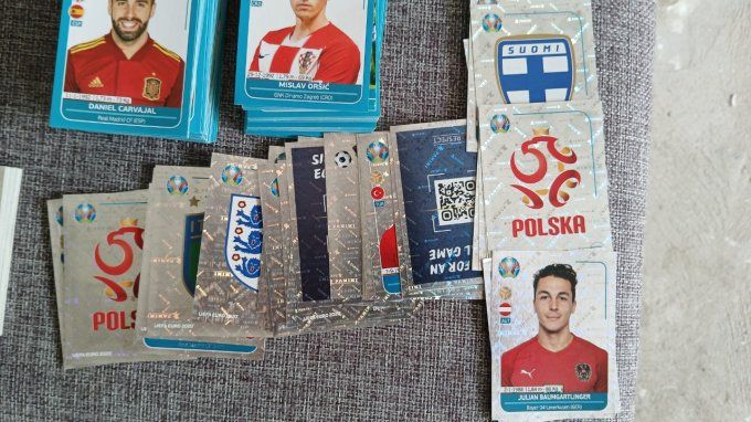 Panini Euro 2020 Preview Lot de 800 images version France