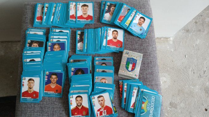 Panini Euro 2020 Preview Lot de 800 images version France