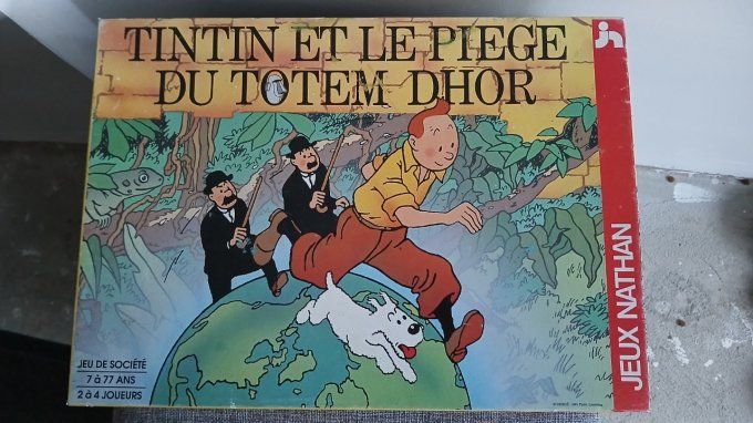 jeux Tintin et le piege du totem d'hor