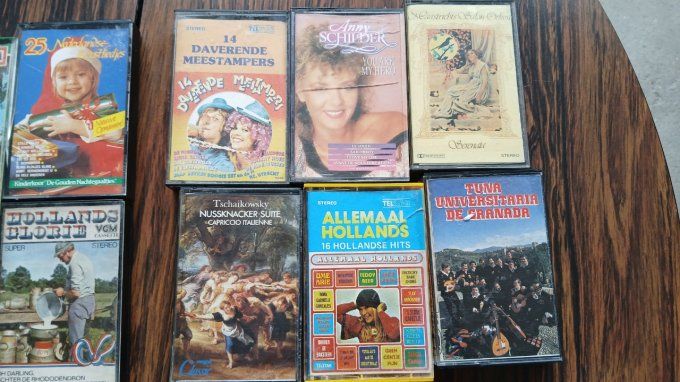 20 casette audio flamande hollandaise