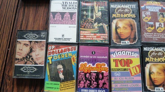 20 casette audio flamande hollandaise