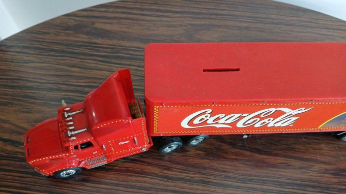 camion coca cola lumineux 43 cm