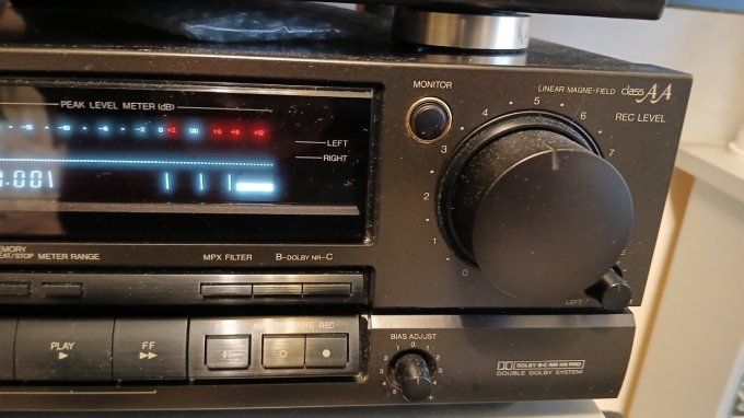 technics lecteur enregistreur casette RS BX 606 -3 têtes