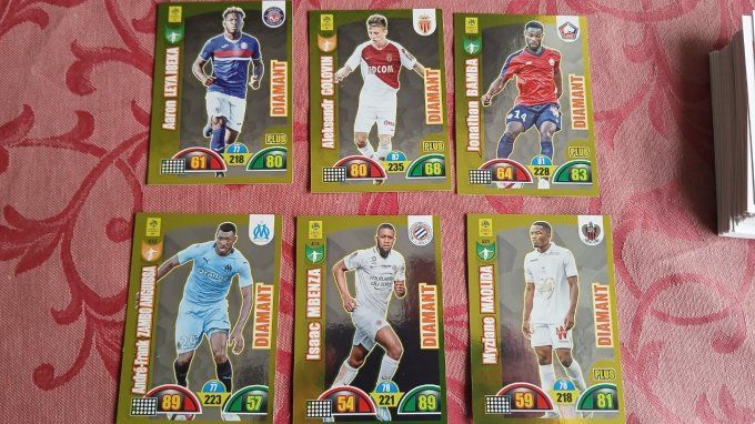 panini drenalyn foot 2018*2019 lot de 143 carte