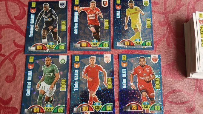 panini drenalyn foot 2018*2019 lot de 143 carte