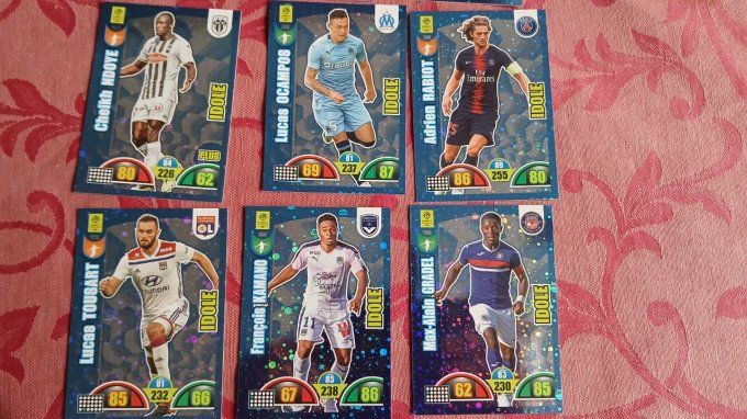 panini drenalyn foot 2018*2019 lot de 143 carte