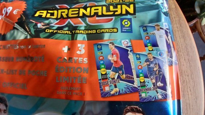 panini starter pak ultime adrenalyn foot 2021-2022