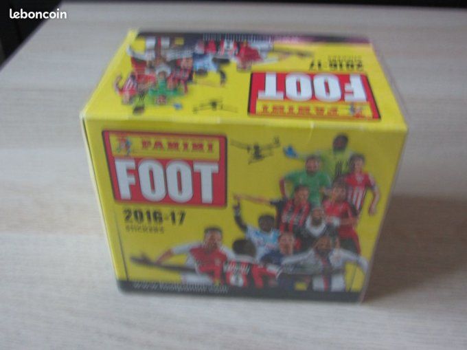 panini foot 2016 box 100 pochettes exceptionnel rare cellophaner