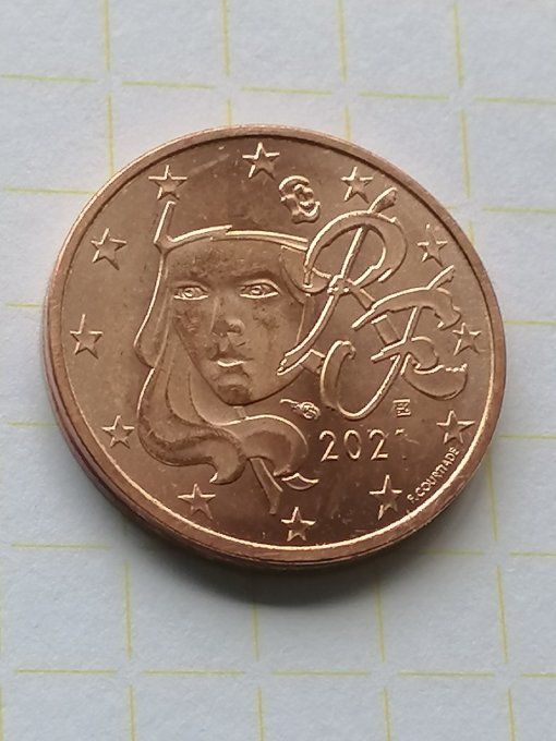 260 pièces de 0.02 euro cent