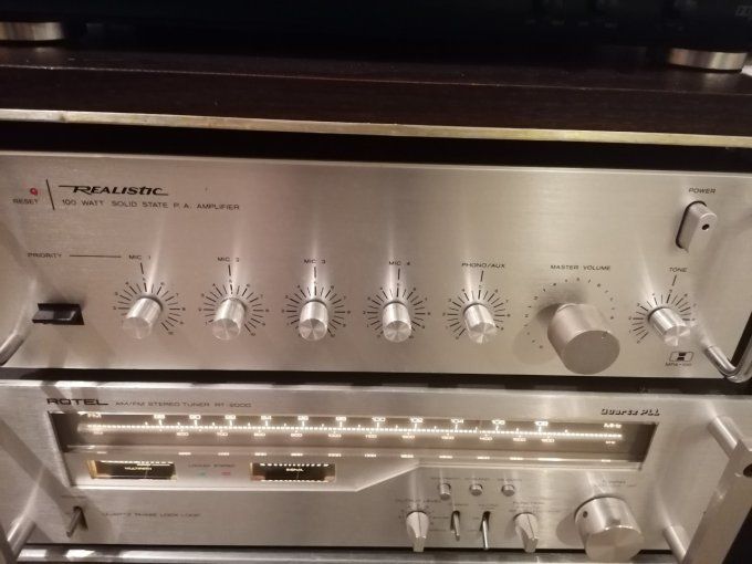 Amplificateur Tandy realistic 100 W MPA 100