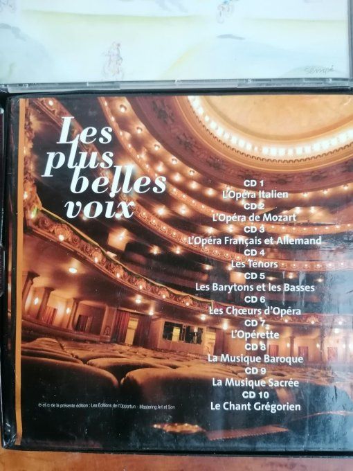 11 coffret de CD de musique classique