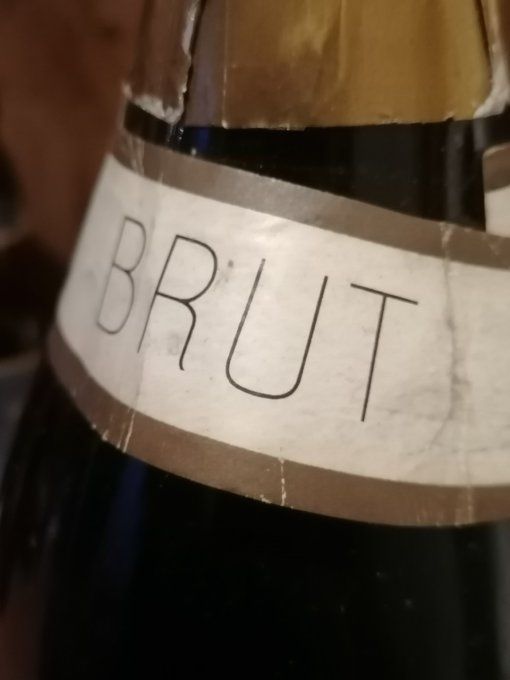 bouteille de champagne cuvé des mariés 1993