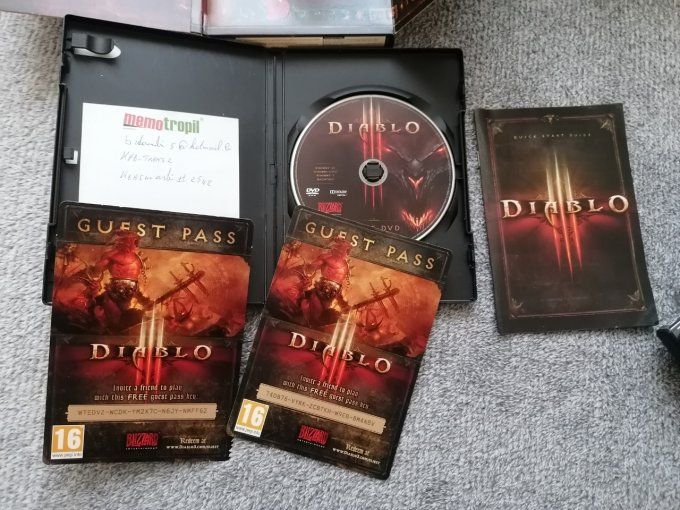 7 jeux Pc cd rom Diablo