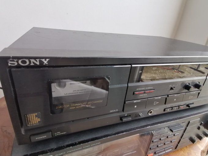 Sony double casette deck TC W370