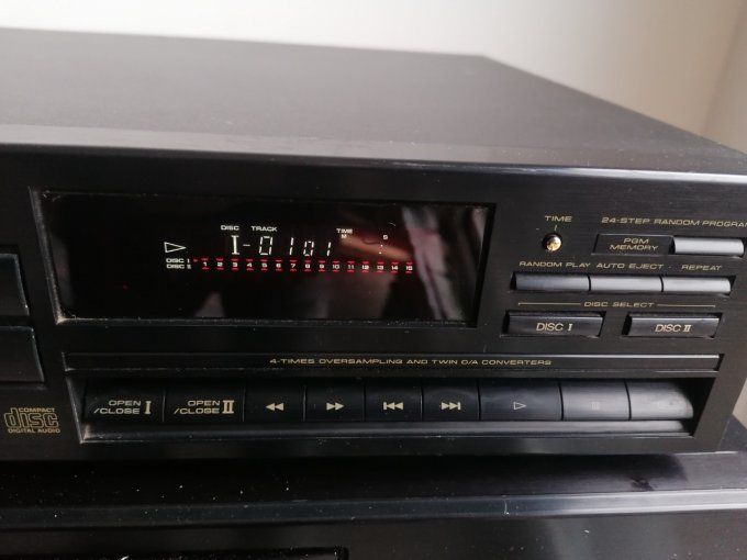 Pioneer double disk player PD Z 73 T