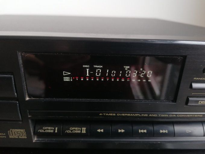 Pioneer double disk player PD Z 73 T