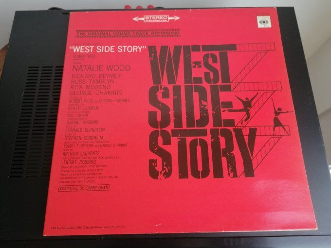 disque vinyle 33 T west side story