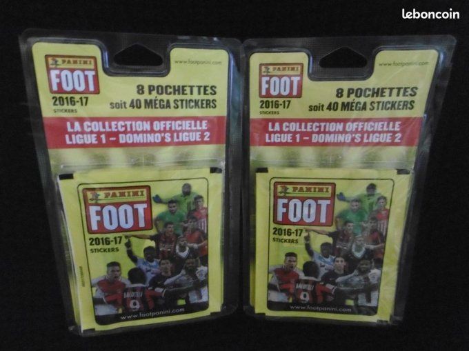 panini blister rare 8 pochette foot 2016