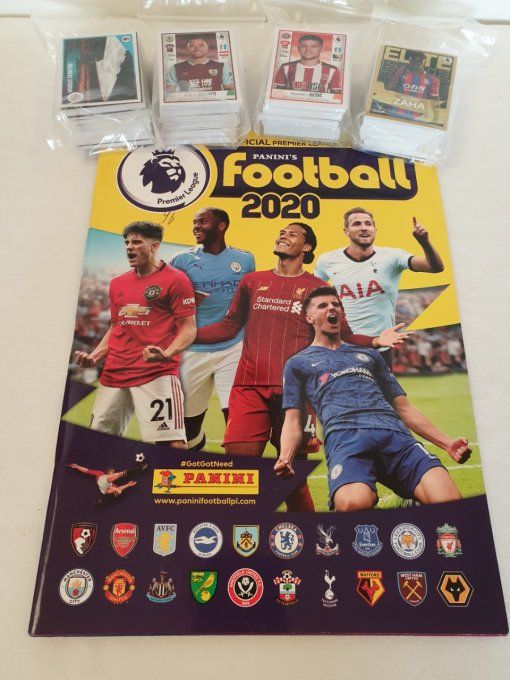 Panini Premier league 2020 football 2020 set complet