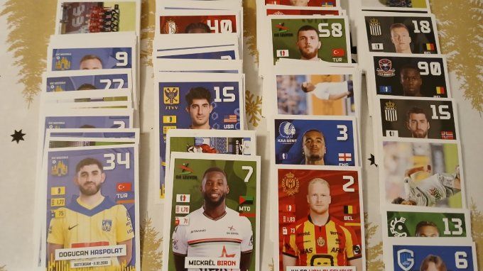 panini pro leaugue 2025 sticker manquants