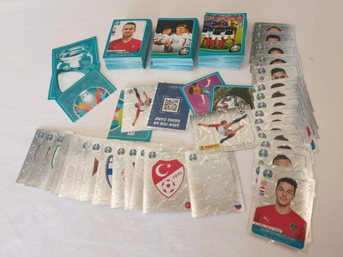 Panini Euro 2020 Preview Lot de 800 images version France