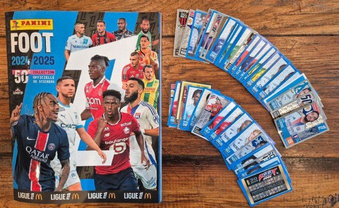 Panini Foot 2025 images manquantes 