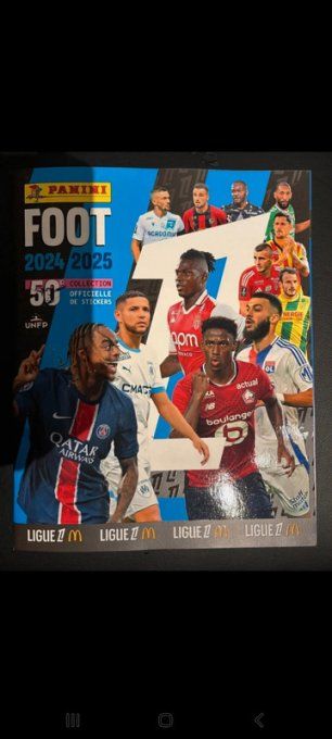 Panini Foot 2025 images manquantes 