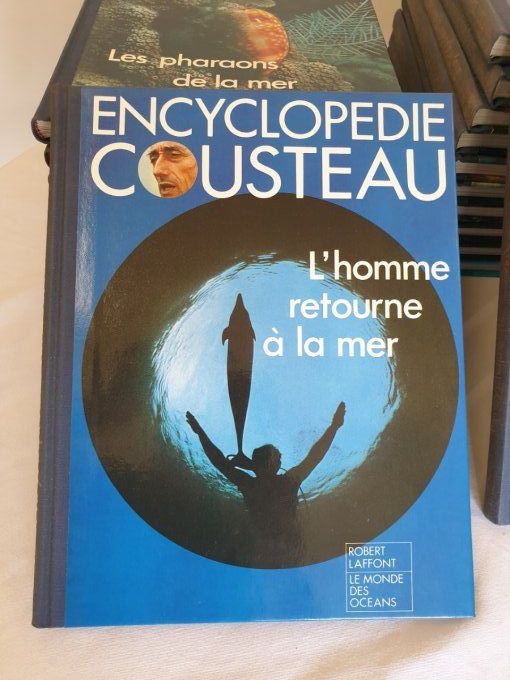 23x encyclopédie Cousteau neuf