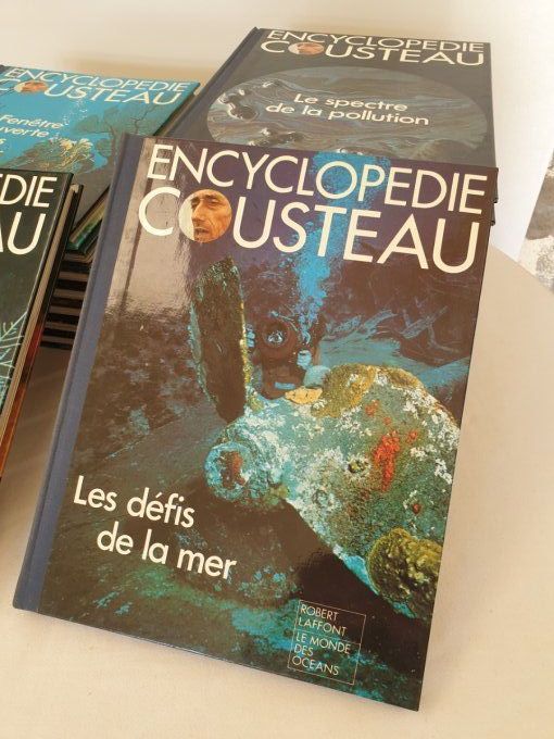 23x encyclopédie Cousteau neuf