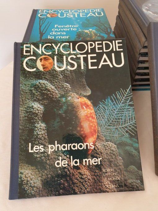 23x encyclopédie Cousteau neuf