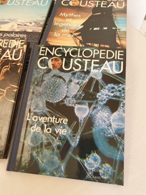 23x encyclopédie Cousteau neuf