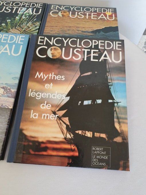 23x encyclopédie Cousteau neuf