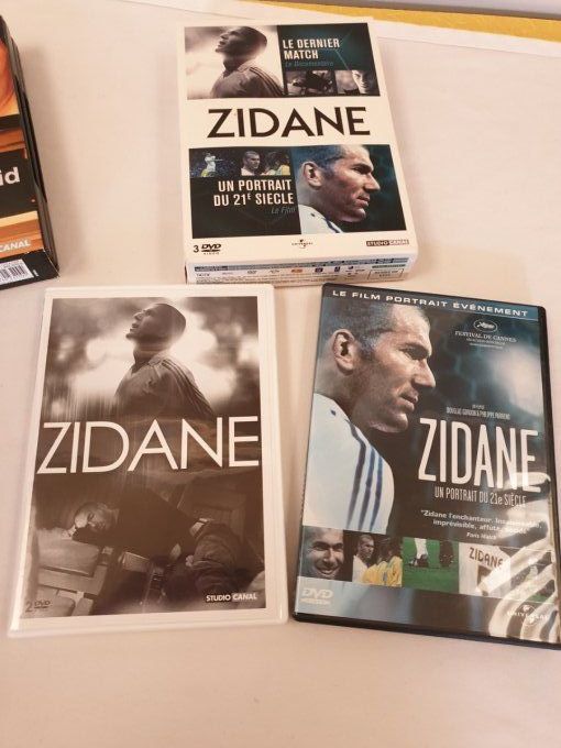 2x DVD sur zidane