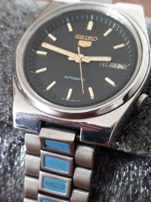 Montre bracelet metal Seiko 5 automatique