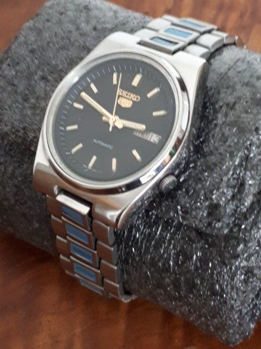 Montre bracelet metal Seiko 5 automatique