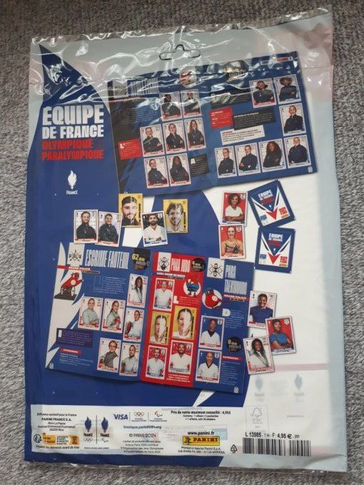 Panini equipe de France Olympique 2024