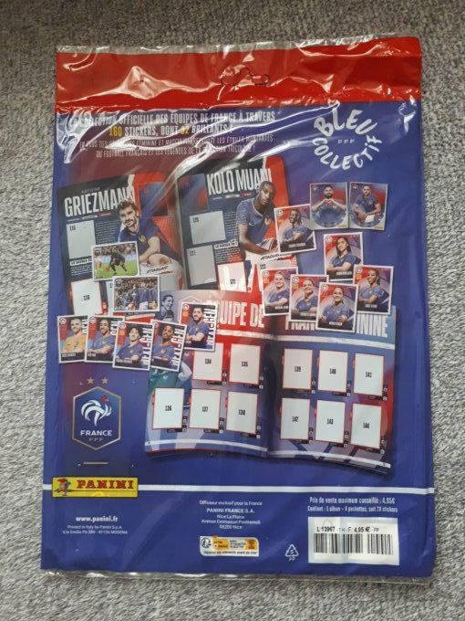 Panini starter pack fier etre bleu 2024