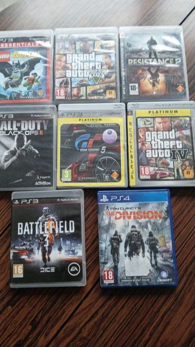 Jeux Ps3 playstation 3 au choix