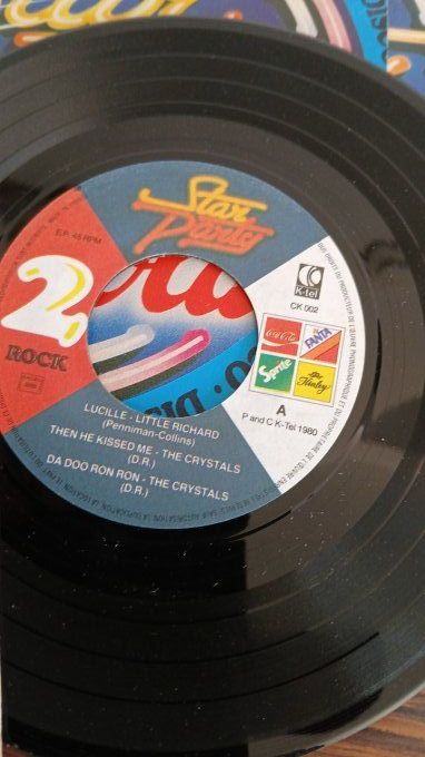 disque coca cola rare 45T rock,reagge , disco,